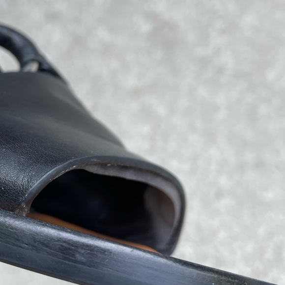 rag & bone Arc Flat Slide Black Size 37 / US 7 NIB💕temp price drop - Picture 12 of 13